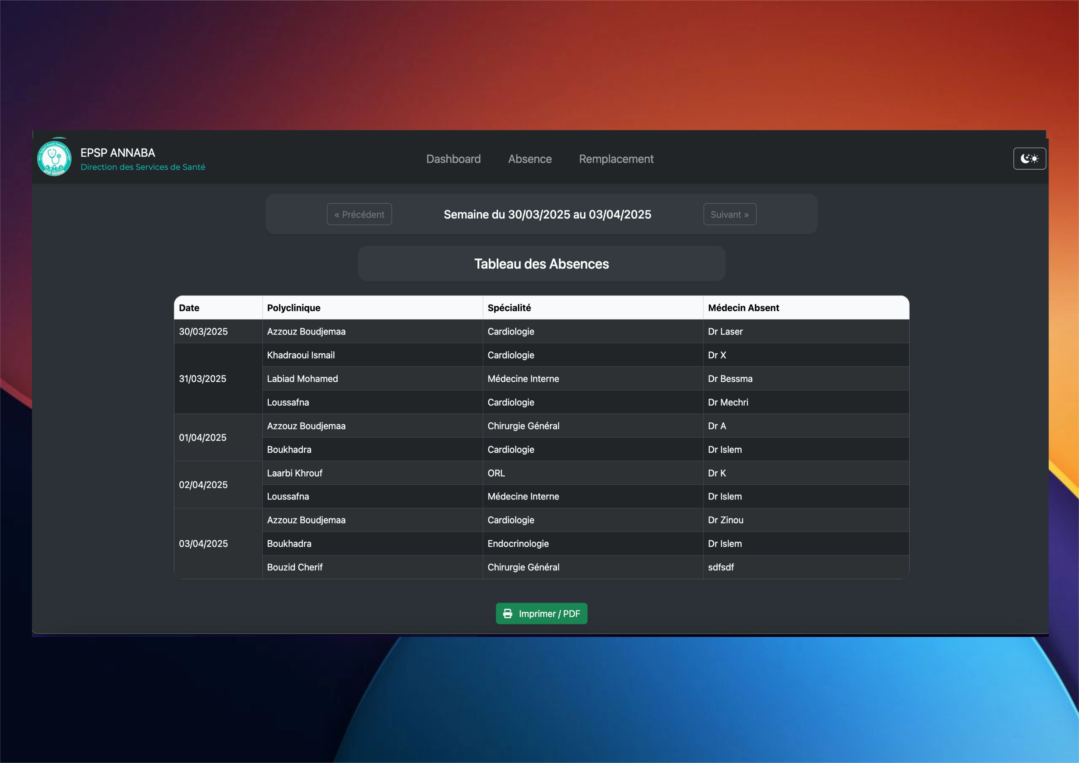 The Clinic Website - Contact Form